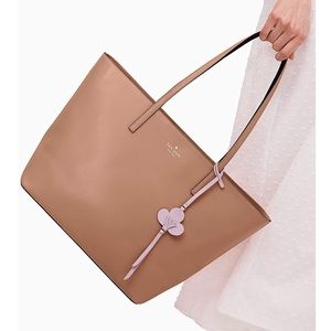 ♠️NWOT Kate Spade Light Pink Flower Bag Charm♠️